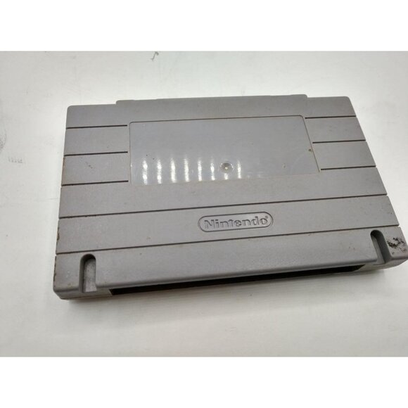 WWF Royal Rumble Super Nintendo SNES Game Cartridge Vintage 1993 Gray Plastic Co - Picture 2 of 2